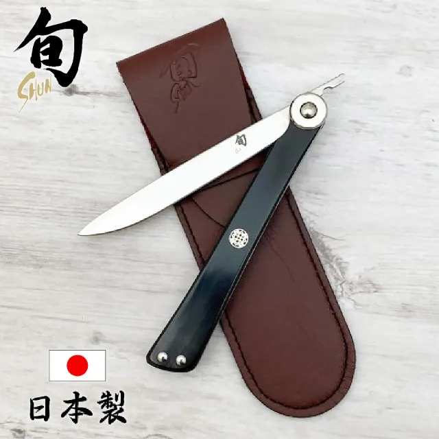 KAI 貝印】旬Shun Classic 日本製折疊牛排刀8.9cm DM-5900(高碳鋼日本 