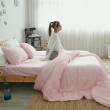 【BUHO 布歐】60支100%天絲簡約素色特大三件式床包枕套組(多款任選)