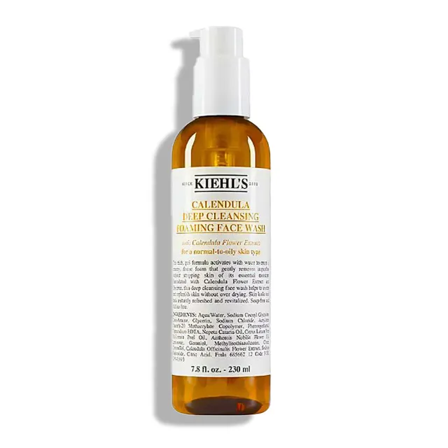 【Kiehl’s 契爾氏】金盞花植物精華潔面泡泡凝露 230ml(國際航空版)