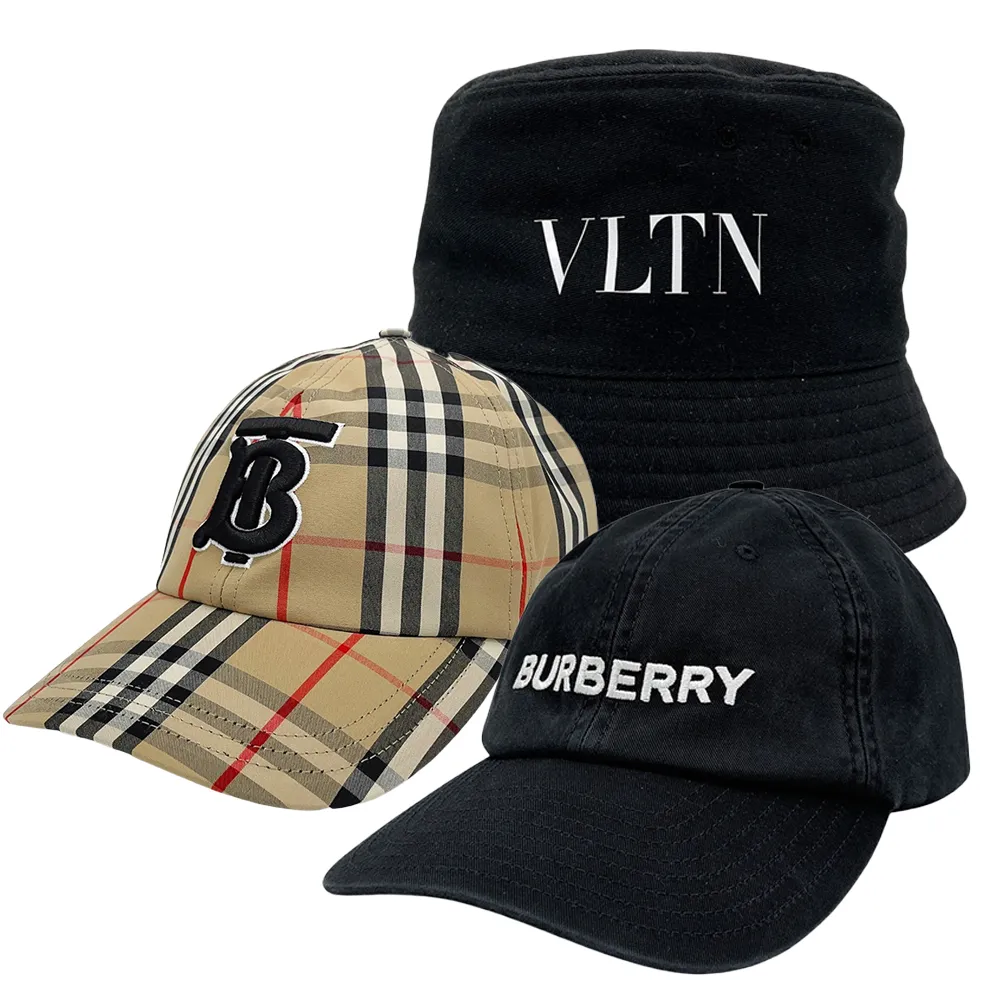 【BURBERRY x VALENTIN】多款棒球帽/漁夫帽(任選)