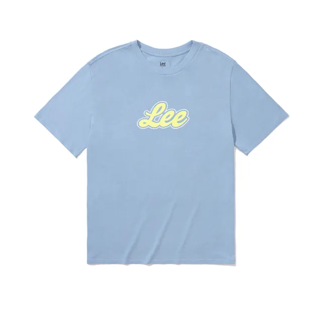 【Lee 官方旗艦】男裝 短袖T恤 / 胸前草寫 LOGO印花 共4色 舒適版型(LB402029)