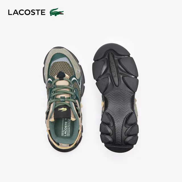 【LACOSTE】女鞋-L003 Neo拼接運動鞋(綠色)