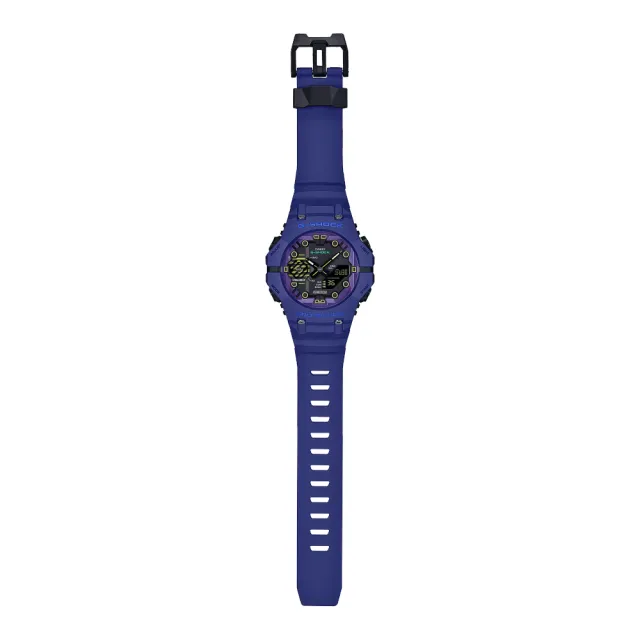 【CASIO 卡西歐】G-SHOCK虛擬數位風格運動藍牙電子錶 46mm(GA-B001CBR-2A)