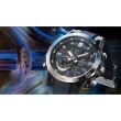 【CASIO 卡西歐】NIGHTTIME DRIVE 系列太陽能藍芽計時腕錶48mm(ECB-40NP-1A)