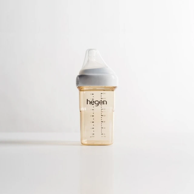 hegenhegen 金色奇蹟PPSU多功能方圓型寬口奶瓶 240ml(母嬰用品 新生禮 月子中心 不含塑化劑)