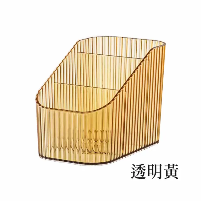 【JIAGO】輕奢透明分格桌面收納盒