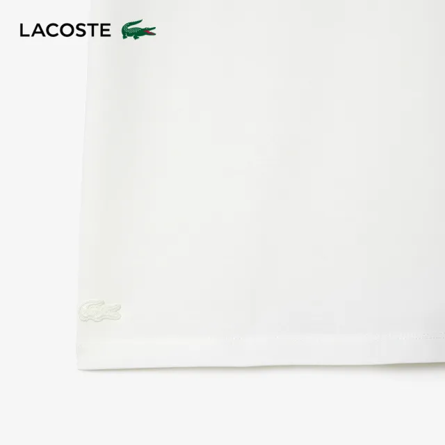 【LACOSTE】女裝-Lacoste x Netflix 性愛自修室鱷魚T恤(白色)