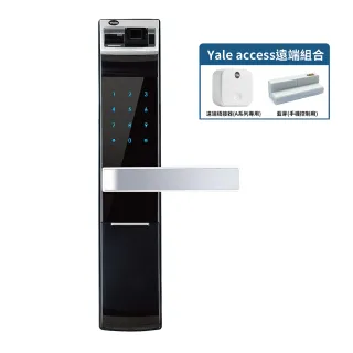 遠端組合【Yale 耶魯】YDM4109 A系列熱感觸控 指紋 密碼 電子鎖(附基本安裝)