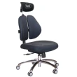 【GXG 吉加吉】雙軸枕 雙背電腦椅 鋁腳/無扶手(TW-2604 LUANH)