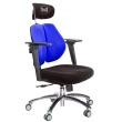 【GXG 吉加吉】雙軸枕 雙背電腦椅 鋁腳/3D手遊休閒扶手(TW-2604 LUA9M)