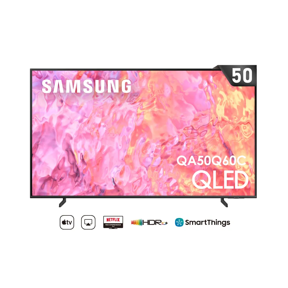 【SAMSUNG 三星】50型4K QLED智慧連網 液晶顯示器(QA50Q60CAXXZW)