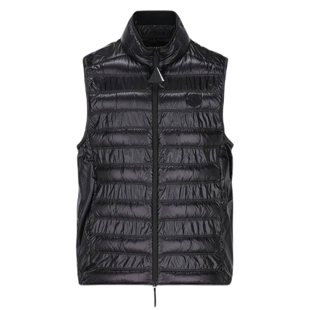 MONCLER 春夏新款 男款 LAUTARET 羽絨背心-黑色(2號USA-M、3號USA-L、4號USA-XL)