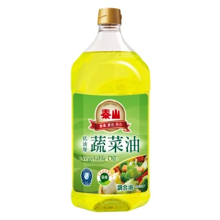 【泰山】低油爆蔬菜油 2L