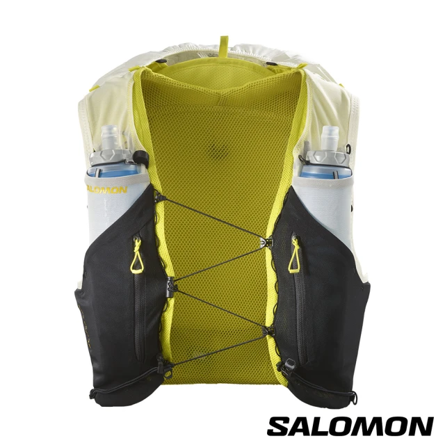 salomonsalomon ADV SKIN 12 水袋背包組(香草白/黑)