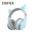 【EDIFIER】EDIFIERG5BT萌貓版無線低延遲電競耳麥(全罩式/降噪麥克風/耳麥HiRes)