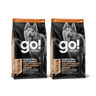 【Go!】鮭魚3.5磅兩件優惠組 腸胃保健系列 全犬配方(狗糧 狗飼料 腸胃敏感 益生菌)