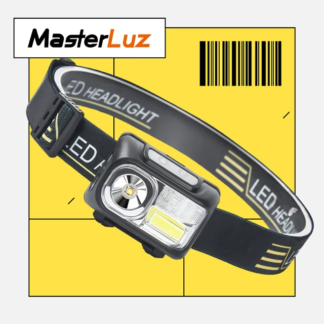 MasterLuz G47 USB充電COB雙光源工作燈(可