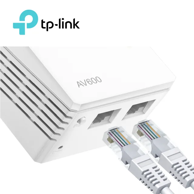 【TP-Link】TL-WPA4220 KIT AV600 Wi-Fi 電力線網路橋接器(雙包組)