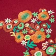 【ILEY 伊蕾】花朵撞色刺繡針織上衣(兩色；M-2L；1242175001)