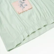 【ILEY 伊蕾】玫瑰刺繡貼布造型上衣(淺綠色；M-XL；1242391202)