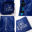 【Lynx Golf】男女Lynx字樣經典山貓印花Logo可收納式球具保護袋(二色)