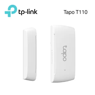 【TP-Link】Tapo T110 智慧門窗防盜感應器(CR鈕扣電池/即時監控/簡易安裝/需搭配網關使用/Tapo APP)