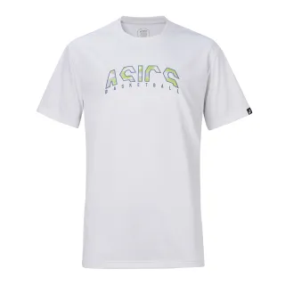 【asics 亞瑟士】籃球短袖上衣 男女中性款  籃球上衣(2063A343-100)