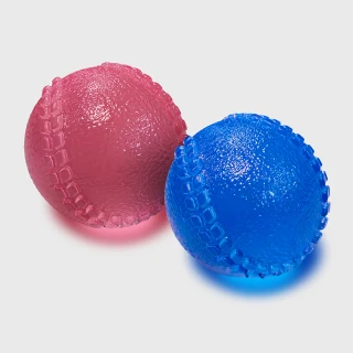 【台灣橋堡】復健 棒球型 握力球 按摩球 筋膜球(SGS 認證 100% 台灣製造 彈力球 末梢刺激)