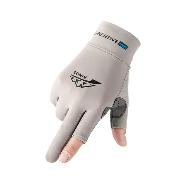 【MASS】冰絲透氣防曬手套 機車手套 可觸控手套 降溫 涼感 擋紫外線 運動手套