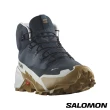 【salomon官方直營】男 CROSS HIKE 2 Goretex 中筒登山鞋(碳黑/冰河灰/棕)