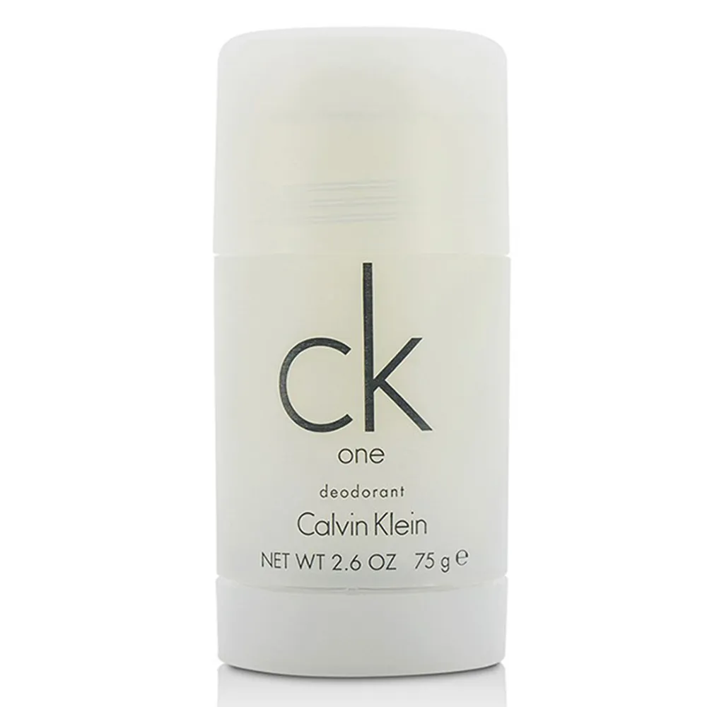【Calvin Klein 凱文克萊】CK ONE 中性淡香水體香膏(75g .平行輸入)