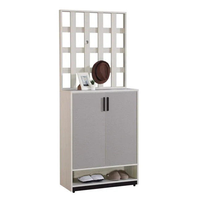 【AS 雅司設計】卜哈剌2.7尺屏風鞋櫃-80.5x40x198cm