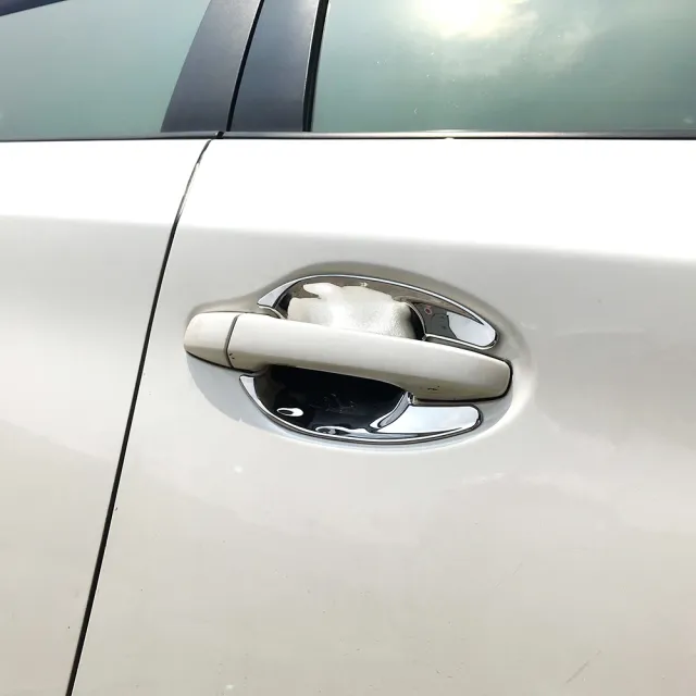 【IDFR】Toyota Prius XW30 3.5代 2012~2015 鍍鉻銀 車門碗防刮保護內襯貼(PRIUS 普銳斯 3.5代 車身改裝)