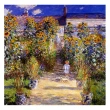 【御畫房】莫奈的花園 國家一級畫師手繪油畫80×80cm(VF-171)