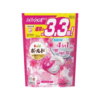 【P&G】4D炭酸機能強洗淨洗衣膠球 頂級花香 HJ 39顆(日本進口平輸品)