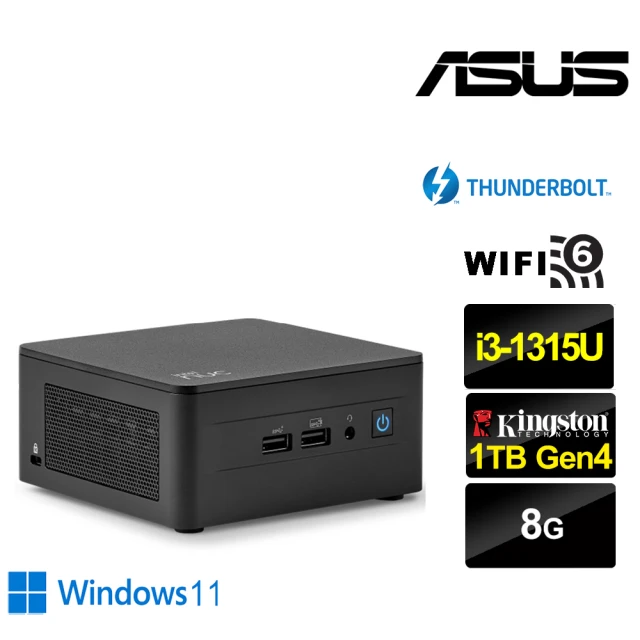 ASUS 華碩 NUC i3六核{洪武少尉IIW} Win1