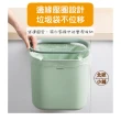 【WindHouse 北歐小舖】可掛式垃圾桶-3.5L(活動式掛勾/衛生紙盒/廚餘桶)