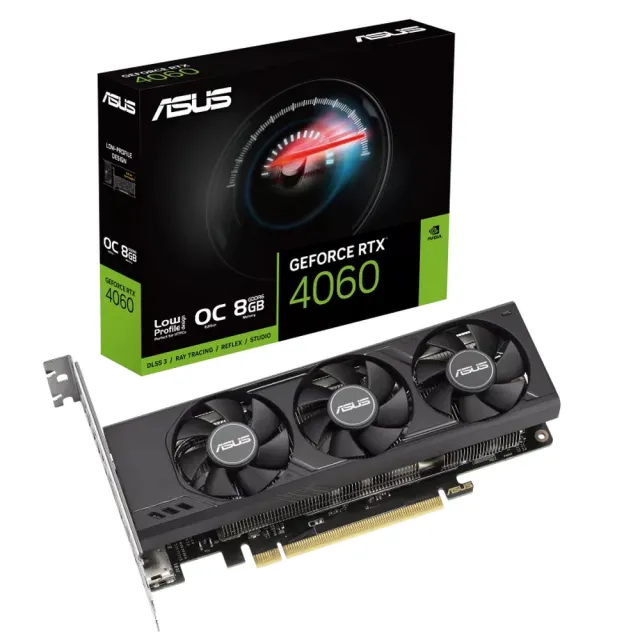 【ASUS 華碩】RTX4060-O8G-LP-BRK 顯示卡