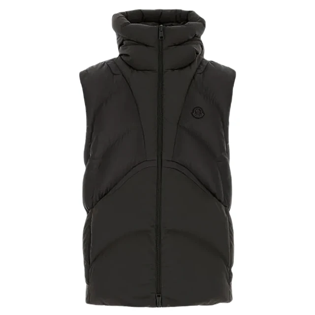 MONCLER 秋冬新款 男款 ODON 連帽厚款羽絨背心-深灰色(2號USA-M、3號USA-L)