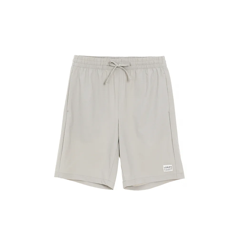 【GIORDANO 佐丹奴】男裝防潑水彈力短褲 All Day Pants系列(04 淺灰)