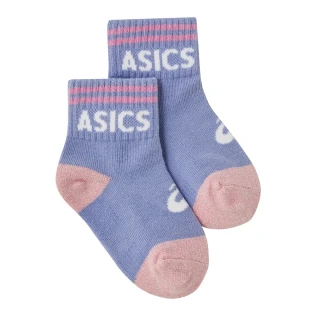 【asics 亞瑟士】童 抗菌短筒襪 兒童  訓練配件(3034A110-500)