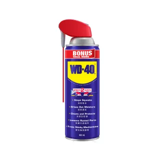 【WD-40】多功能除銹潤滑劑 附專利型活動噴嘴 432ml(WD40)