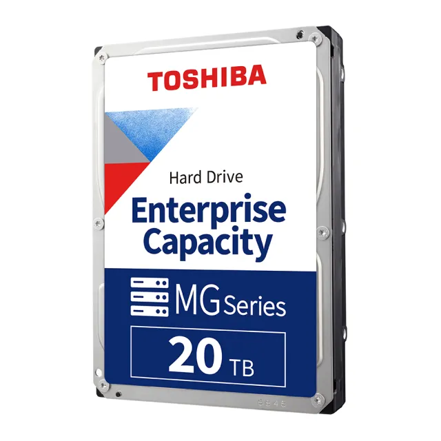 【TOSHIBA 東芝】企業級硬碟 20TB 3.5吋 SATAIII 7200轉硬碟 五年保固(MG10ACA20TE)