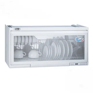 【喜特麗】90CM白色臭氧抑菌電子鐘懸掛式烘碗機(JT-3690Q 原廠安裝)