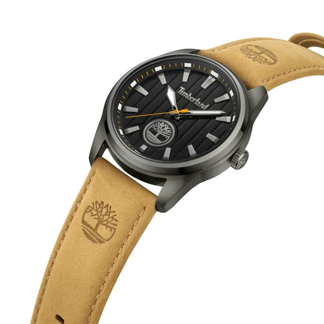 【Timberland】天柏嵐 經典條紋百搭腕錶-45mm(TDWGA0010204)
