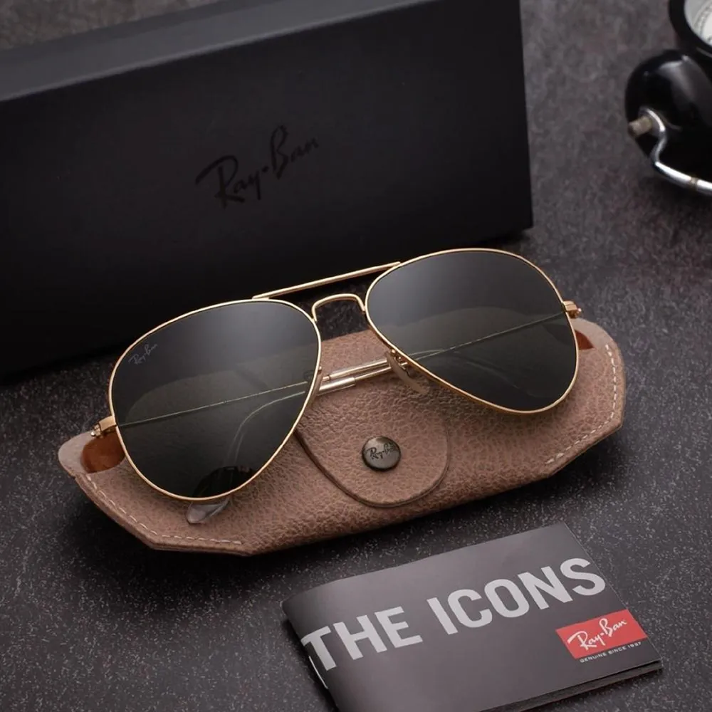 【RayBan 雷朋】太陽眼鏡 捍衛戰士特別版 RB3025 W3400 58mm(經典玻璃鏡片 墨鏡 抗紫外線 抗uv 原廠公司貨)