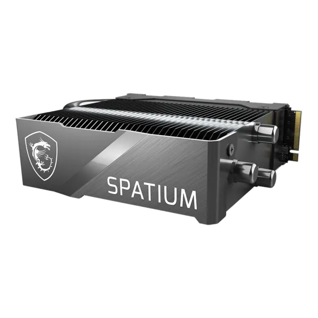 【MSI 微星】SPATIUM M570 Pro 2TB FROZR M.2 2280 PCIe 5.0 ssd固態硬碟 (讀 12400M/寫 11800M) *含散熱器