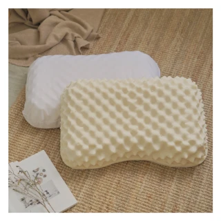 【BUHO 布歐】斯里蘭卡乳膠枕-蝶型按摩蜂巢(10cm/1入)