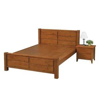 【MUNA 家居】新馬莎5尺雙人床/不含床頭櫃(雙人床 床架 床台)