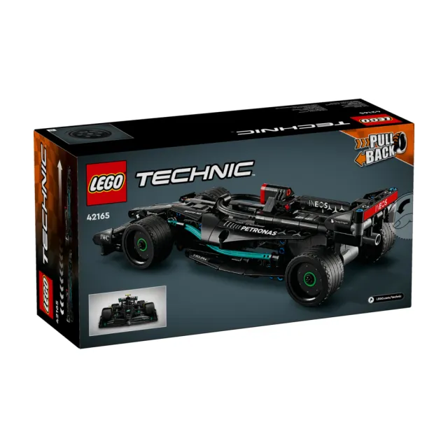 【LEGO 樂高】科技系列 42165 Mercedes-AMG F1 W14 E Performance Pull-Back(賓士 F1賽車 模型)